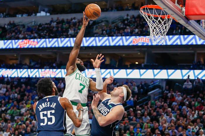 Luka Doncic, Dallas Mavericks, Jaylen Brown, Boston Celtics